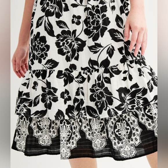 Draper James Floral Midi Dress | Size XXL - NWT - Picture 3 of 5